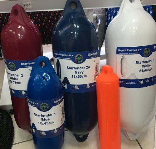 ODBIJACZ BURTOWY MAJONI 10x42 POMARAŃCZOWY