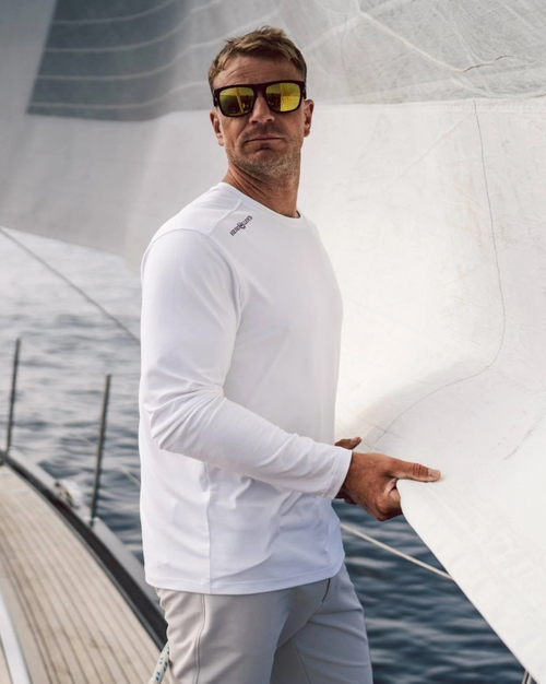 KOSZULKA MĘSKA HENRI LLOYD DRI-FAST LONG SLEEVE TEE A241155003 000