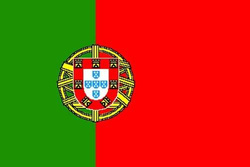 BANDERA PORTUGALII 19x35 POLIESTER