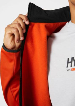BLUZA MĘSKA HELLY HANSEN HP WINDPROOF FLEECE POMARAŃCZOWA
