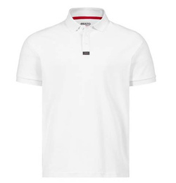 KOSZULKA POLO MUSTO ESSENTIAL PIQUE SHIRT  82133 002 BIAŁA