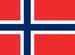 BANDERA NORWEGII 19x35 POLIESTER